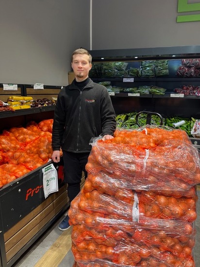 préparer et vendre des fruits et légumes
