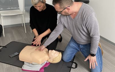 Notre équipe en formation SST