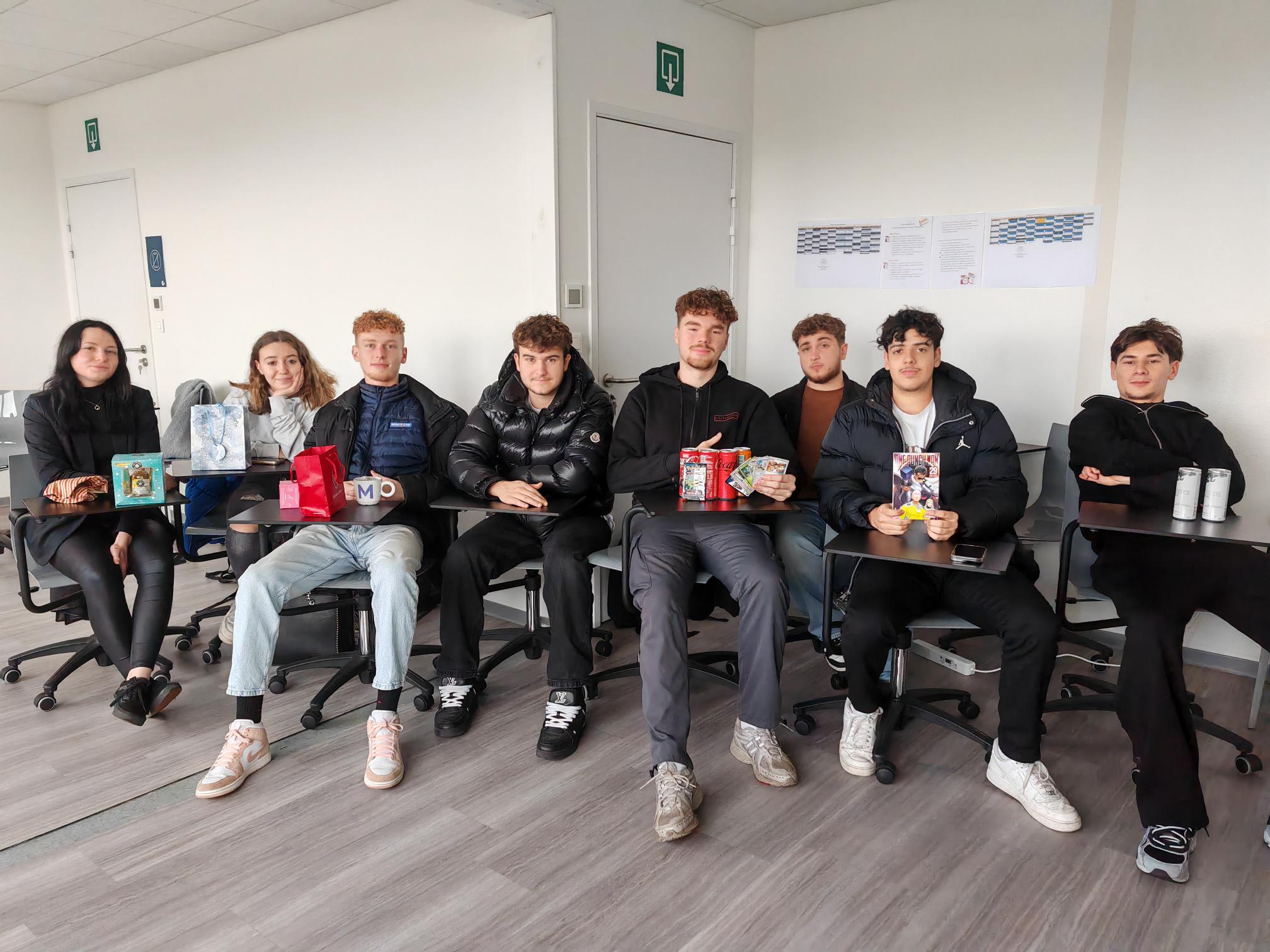 Secret Santa au CFA pour les BTS NDRC